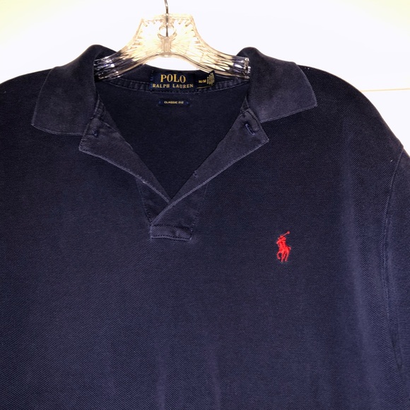 Ralph Lauren navy blue polo - Picture 2 of 6
